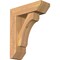 Ekena Millwork Legacy Slat Smooth Bracket w/ Offset Brace, Western Red Cedar, 5 1/2"W x 16"D x 20"H BKT0604X16X20LEC06SWR - alternate 1